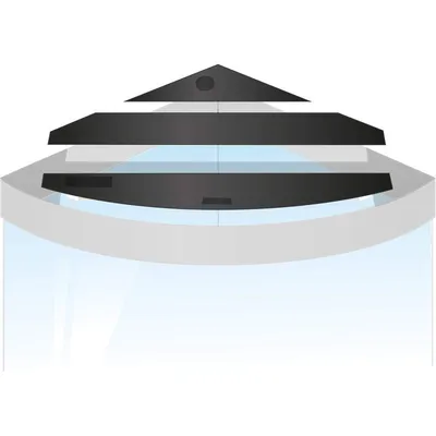 JUWEL Couvercle d'aquarium TRIGON 350 Jeu de 2 Tubes JUWEL Couvercle d'aquarium TRIGON 350 Jeu de 2 Tubes