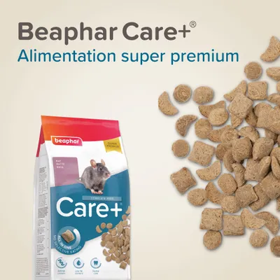 Beaphar Care+ Aliment extrudé pour rats Beaphar Care+ Aliment extrudé pour rats