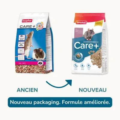 Beaphar Care+ Aliment extrudé pour rats Beaphar Care+ Aliment extrudé pour rats