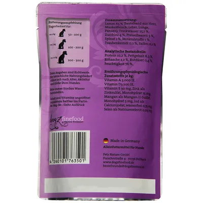 Dogz Finefood – Nourriture pour Chien à l'Agneau