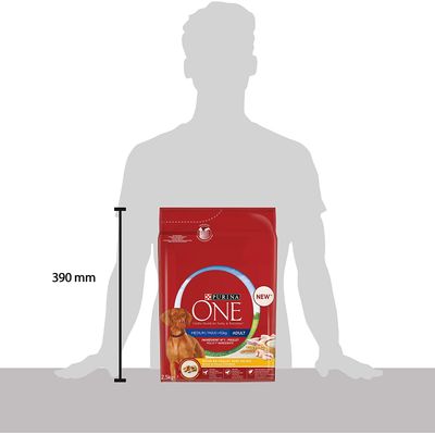 PURINA ONE - Croquettes pour Chien - Medium/Maxi Adult