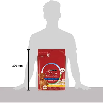 PURINA ONE - Croquettes pour Chien - Medium/Maxi Adult