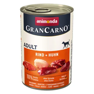 Animonda Nourriture pour Chien – Gran Carno Boeuf et Poulet Animonda Nourriture pour Chien – Gran Carno Boeuf et Poulet