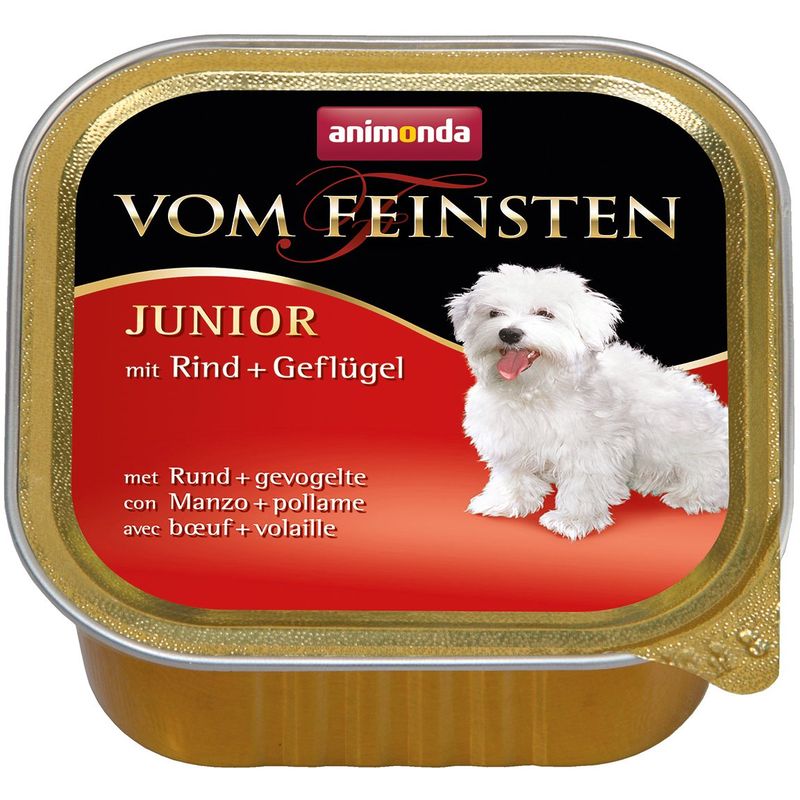 Animonda Vom Feinsten Junior, nourriture humide pour jeunes chiens la premi