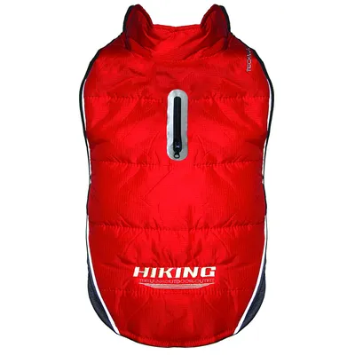 Croci Manteau imperméable randonnée pour Chiens, 75?78 cm, Rouge