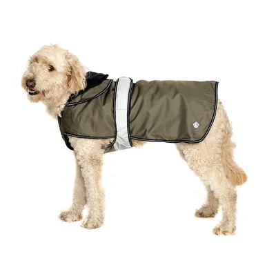 Danish Design 2 en 1 Kaki Manteau pour Chien 30 cm (30,5 cm)
