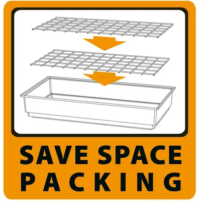 Ferplast Palladio 4 Bird Cage, 59 x 33 x 69 cm, Black