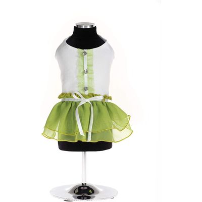 Trilly tutti Brilli Robe avec jupe en mousseline pour chien