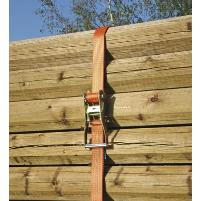 Kerbl 37147 Sangle d'arrimage en 1 Partie avec Crochet Orange 50 mm x 6 m C Kerbl 37147 Sangle d'arrimage en 1 Partie avec Crochet Orange 50 mm x 6 m C