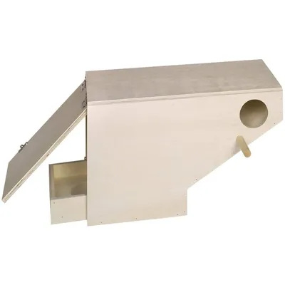 VADIGRAN Nichoir de Marche + Entrée 6 cm Amovible pour Oiseau