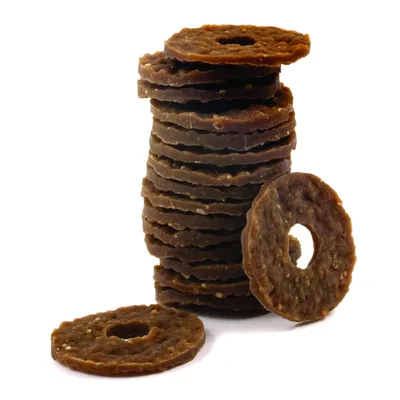 Petsafe Anneaux de Friandises en Peau de B?uf pour Jouet Busy Buddy pour Ch