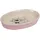 Nobby Bol Ovale en céramique pour Chat Rose/Beige 17 x 11 x 2,5 cm