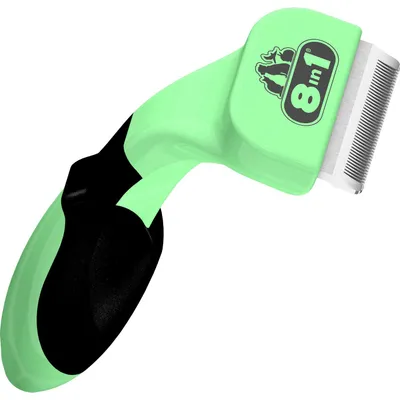 Coat DeShedder S 8 en 1 Brosse à sous-Poil pour Petits Chiens à Poils Court