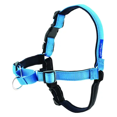 EASY WALK Harnais Deluxe L - Bleu Océan - Pour chien EASY WALK Harnais Deluxe L - Bleu Océan - Pour chien