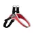 Treponti Harnais pour chien Rouge/elements reflechissants Taille 3