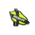 Harnais IDC Power, Taille: Mini-Mini, Jaune Fluo