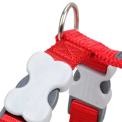 Red Dingo Harnais pour Chien Rouge 53-87 cm 25 mm Red Dingo Harnais pour Chien Rouge 53-87 cm 25 mm