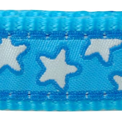 Red Dingo Harnais Réglable pour Chien Bleu Etoiles Blanc 54 à 74 cm 25 mm