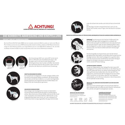 Julius-K9 IDC-Powerha Harnais pour Chien