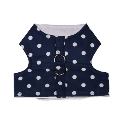 MICHI Pettorina Dots Pupi Harnais Bleu Marine Taille S MICHI Pettorina Dots Pupi Harnais Bleu Marine Taille S