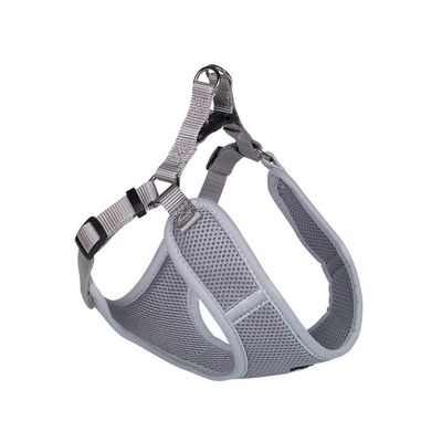 Nobby Harnais en Maille avec Bande reflechissante Gris Taille S