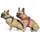 Tre Ponti Fibbia Harnais pour petits chiens Noir