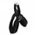 Tre Ponti Fibbia Harnais en maille pour petits chiens Noir Taille 3