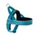 Hunter Racing Harnais Norvegien en Nylon Reflechissant pour Chien, Bleu pet