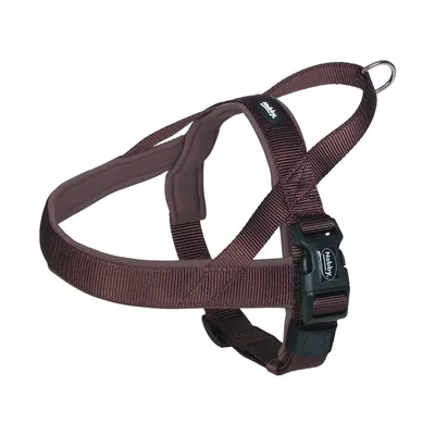 Nobby Classic Preno Harnais Norvégien pour Chien Brun , (S-M) Nobby Classic Preno Harnais Norvégien pour Chien Brun , (S-M)