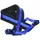 Trixie Premium Harnais de Randonnee, Bleu royal, S: 35-65 cm/20 mm