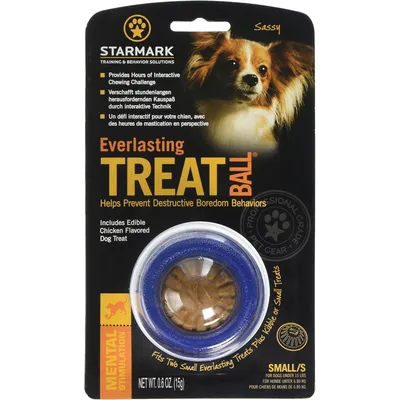 EVERLASTING Jouet pour Chien Jouet pour Chien Balle Diametre 6,5 cm S