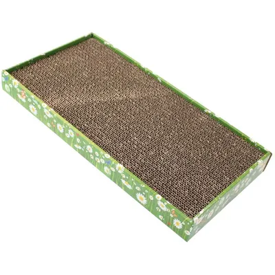 Croci - Arbre a Chat en Carton, 2 Couches Reversibles, avec Pieds Antiderap Croci - Arbre a Chat en Carton, 2 Couches Reversibles, avec Pieds Antiderap
