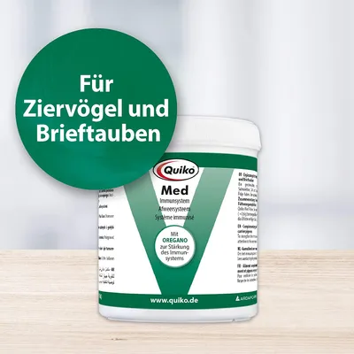 Quiko Med ? Spécial gewonnenes Oregano décoratif pour Oiseaux et Pigeons Vo