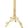 dobar 95000e Solide Support de Maison pour Oiseaux ou mangeoire, Support tr