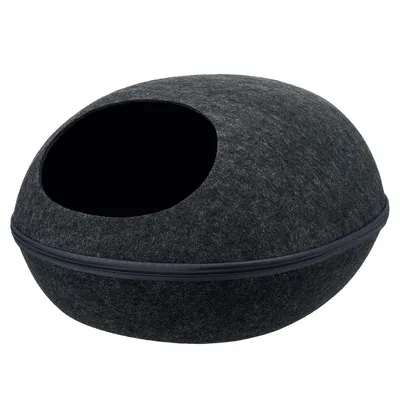 TRIXIE Abri douillet Liva 40 &times; 24 &times; 47 cm - Gris anthracite - P