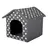 Hobbydog Dog House, gris avec pattes, L Hobbydog Dog House, gris avec pattes, L