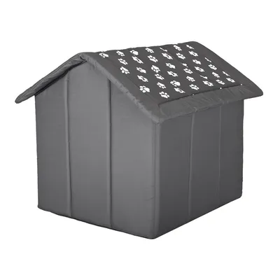 Hobbydog Dog House, gris avec pattes, L