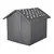 Hobbydog Dog House, gris avec pattes, L