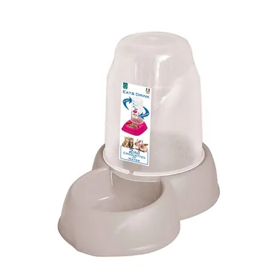 Distributeur automatique d'eau ou de nourriture pour chat ou chien ou petit