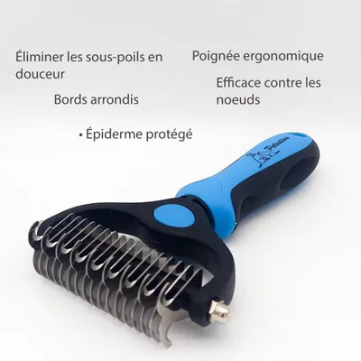 Brosse Anti-Sous-Poil pour Chiens