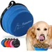 Bol Pliable pour Chiens et Chats - Compact, Silicone Durable, Voyage.