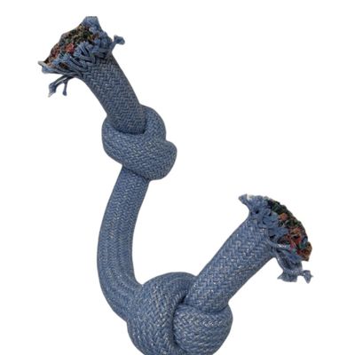 Corde COSMIC 2 nœuds, taille ø 3 cm x 35 cm, jouet pour chien.