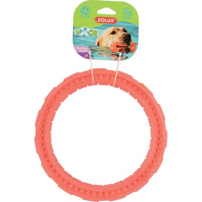 Jouet anneau Moos TPR flottant ø 23 cm x 3 cm pour chien