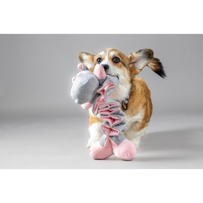 jeux Hippopotame Rose Filsy 34 cm pour Chiot