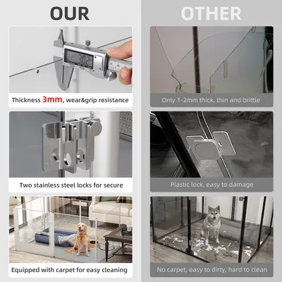 BINGOPAW - Enclos et Caisse de Mise Bas pour chien