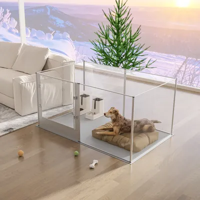 BINGOPAW - Enclos et Caisse de Mise Bas pour chien