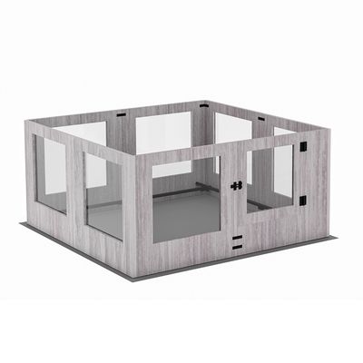 BINGOPAW Parc pour Chien  avec un Tapis   Caisse de Mise Bas
