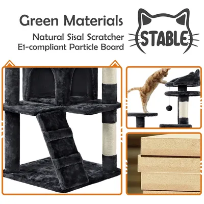 Yaheetech Arbre à Chat Stable