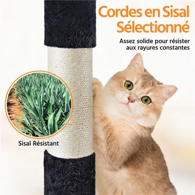 Yaheetech Arbre à Chat Stable