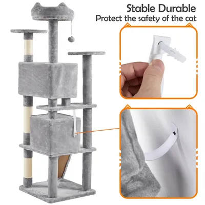 Yaheetech Arbre à Chat Polyvalent